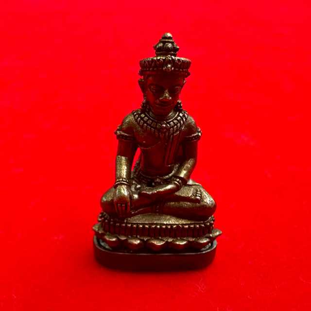 พระกริ่งชัยวัฒน์จอมสุรินทร์มหาเศรษฐี เนื้อทองแดง หลวงปู่หงษ์