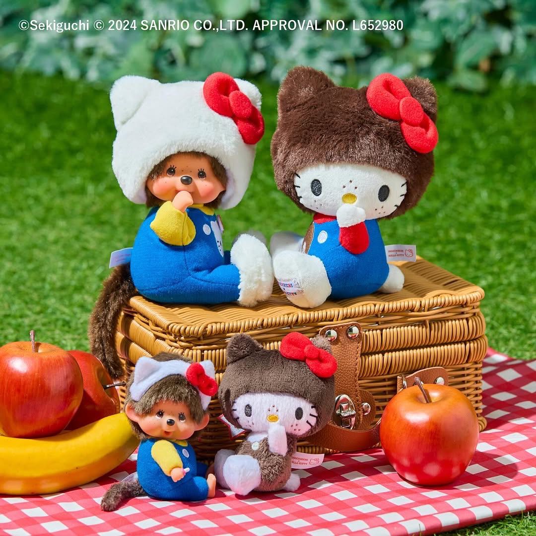 🙈 Monchhichi x Kitty 50th Anniversary 🐱