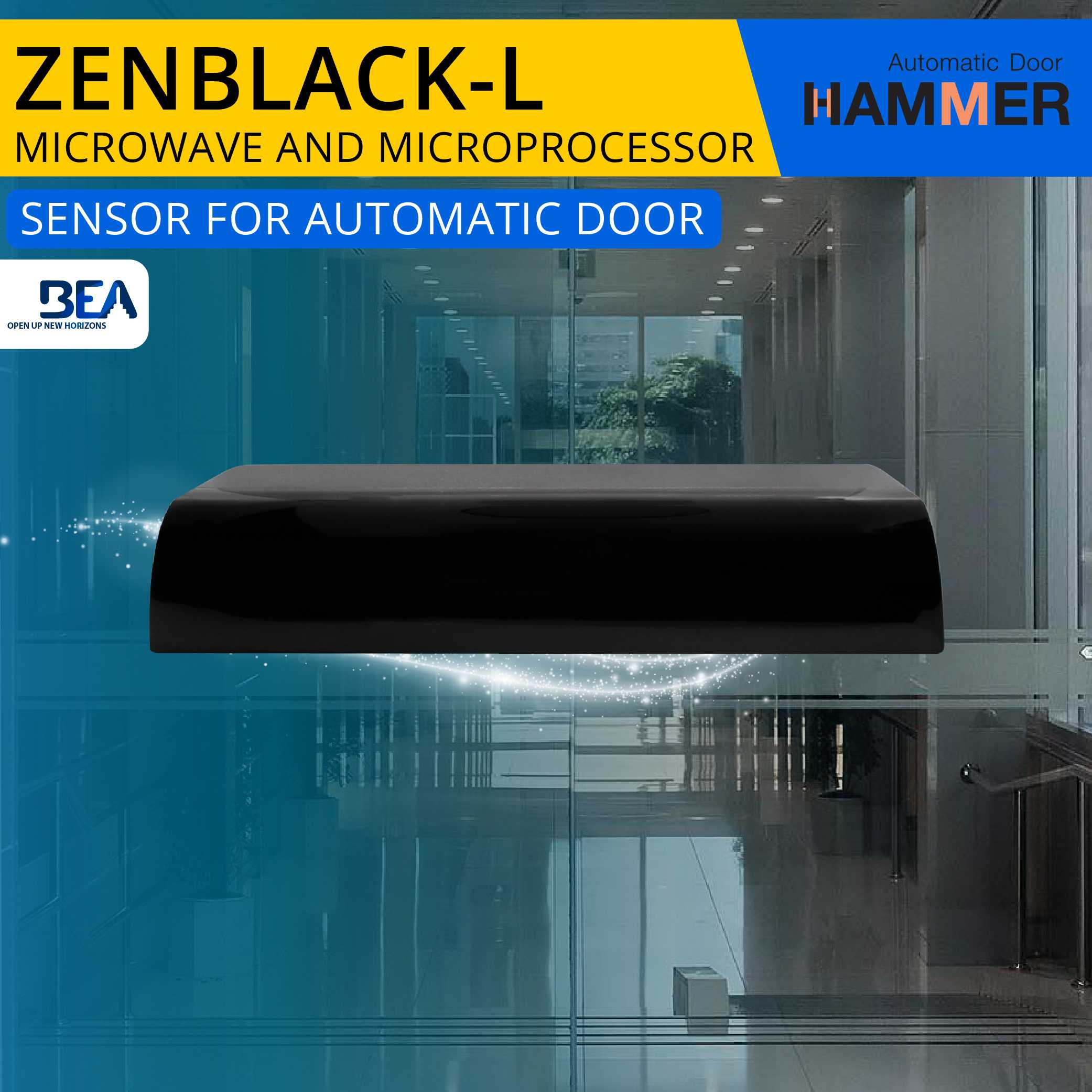 เซ็นเซอร์ ZEN Black L เซ็นเซอร์ระบบไมโครเวฟ Microwave Sensor Microprocessor