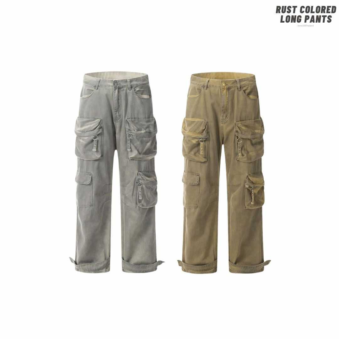 Jeera168 | Rust Colored Long Pants (พรีออเดอร์)