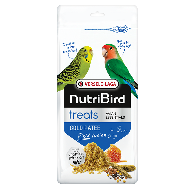 NB Treat Gold Patee Field Fusion 250g อาหารไข่สูตรเปียก ผสมน้ำผึ้ง ลูกเดือย ข้าวโพด เมล็ดพืช