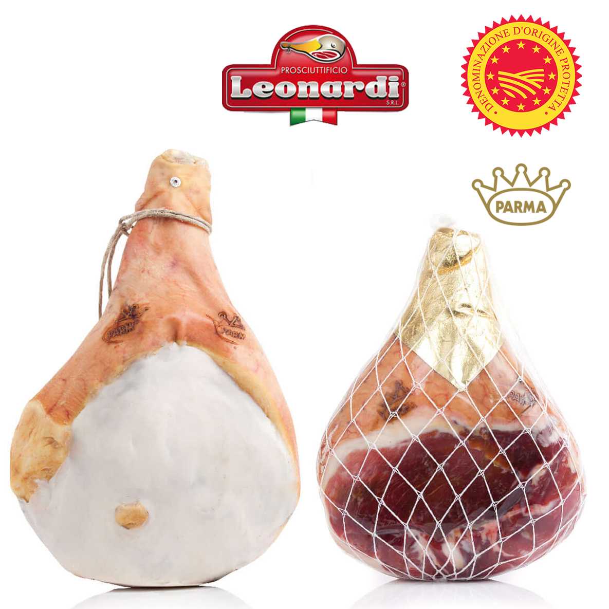Prosciutto di Parma 18 months DOP Leonardi - 100gr