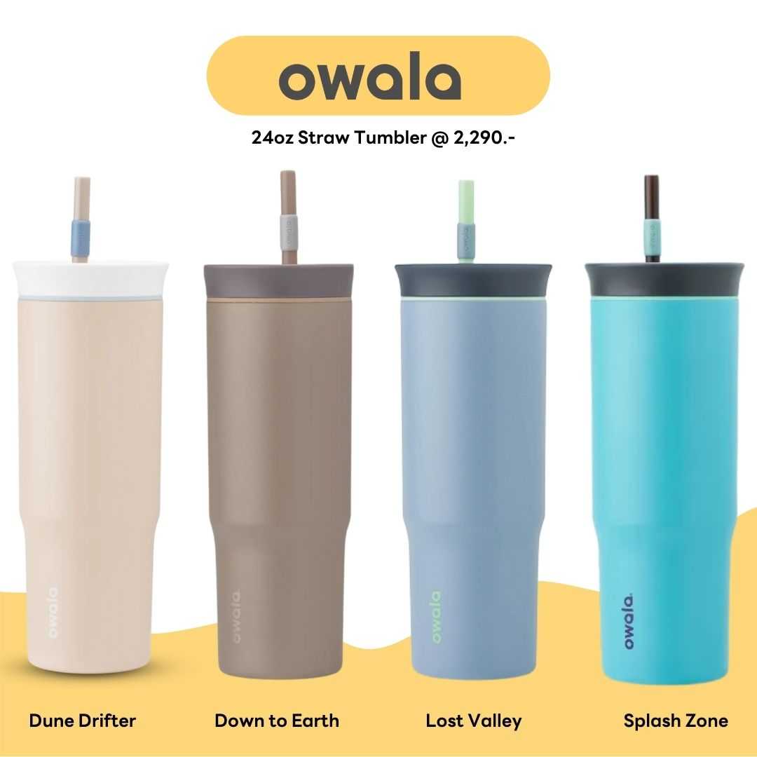 Owala Stainless Steel Straw Tumbler ขนาด 24oz จากอเมริกา