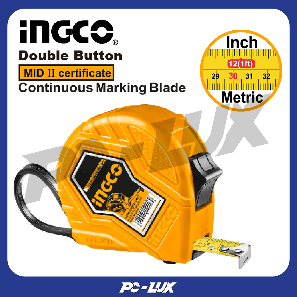 INGCO ตลับเมตร รุ่น HSMT08352E และ รุ่น HSMT0833E