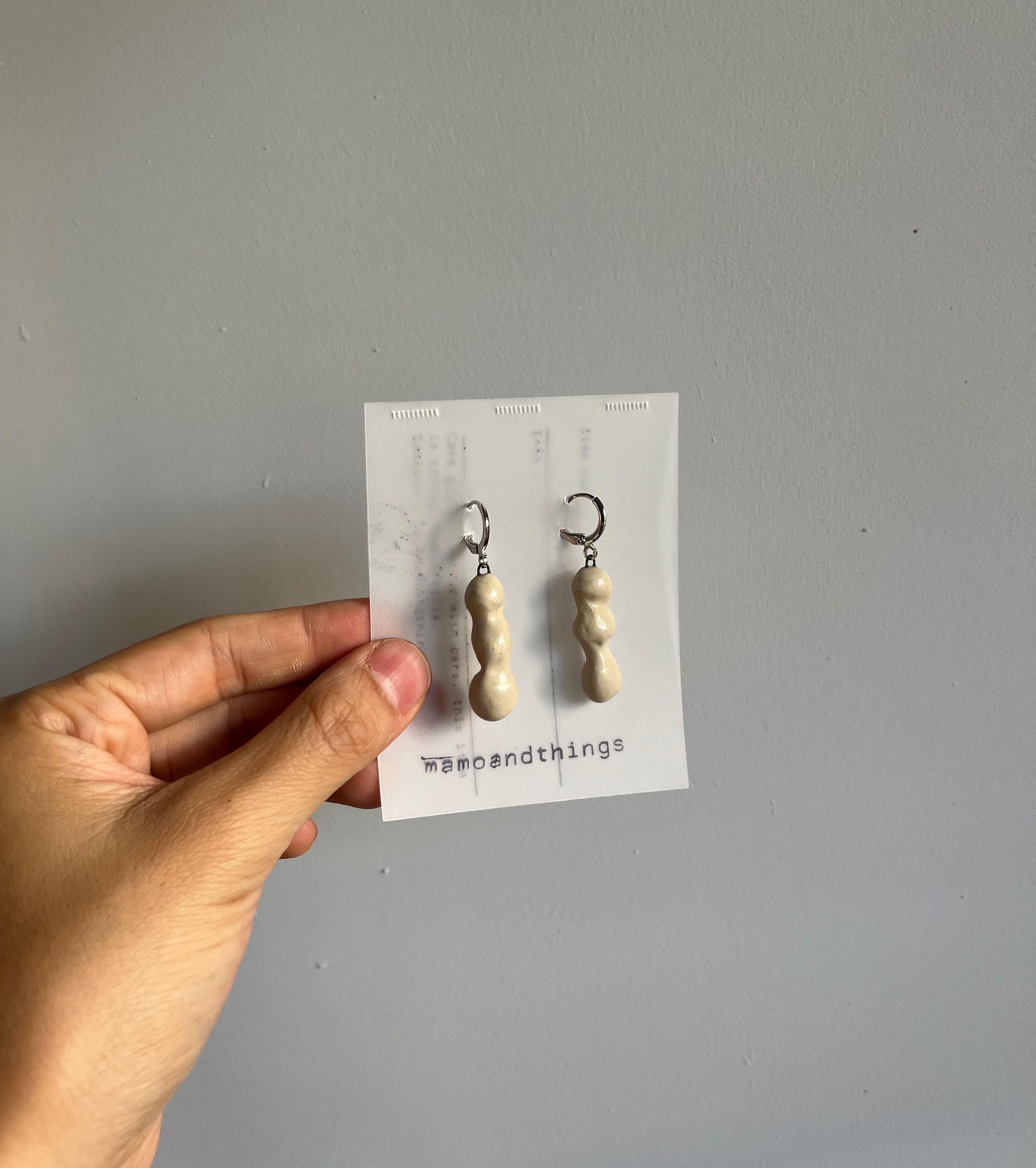 Abstract earrings #E005