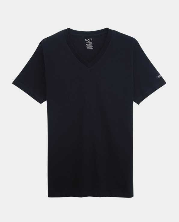 Jersey V-Neck - Dark Navy