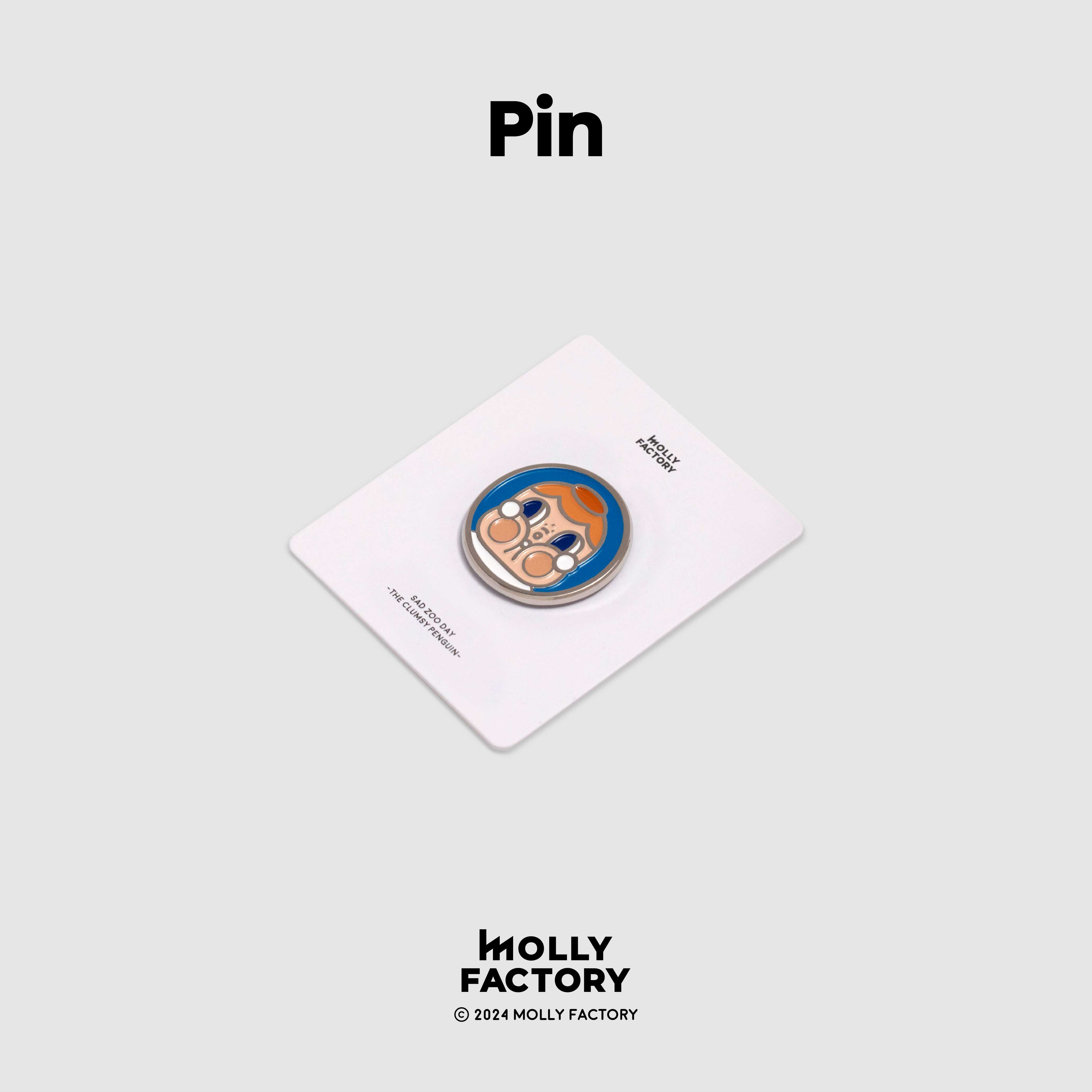 43-The Clumsy Penguin Pin