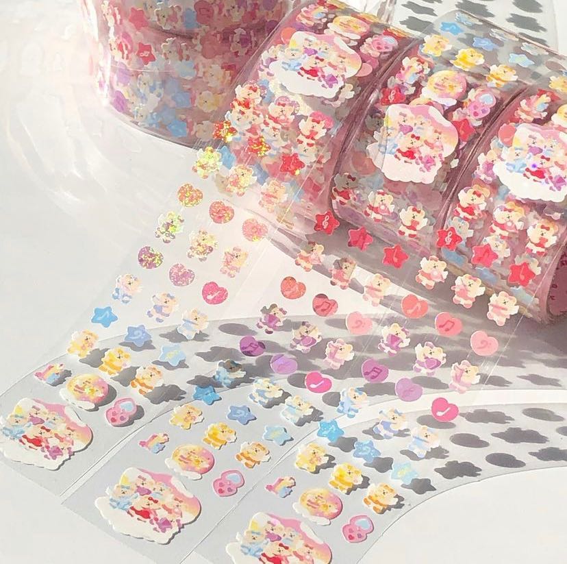 Jellyland mini sticker roll