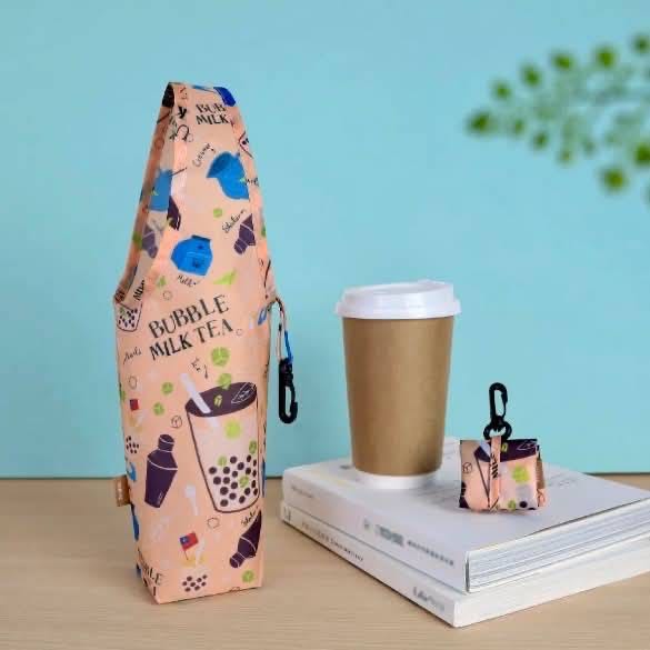 ถุงใส่แก้วอเนกประสงค์ ถุงรักโลกร้อน