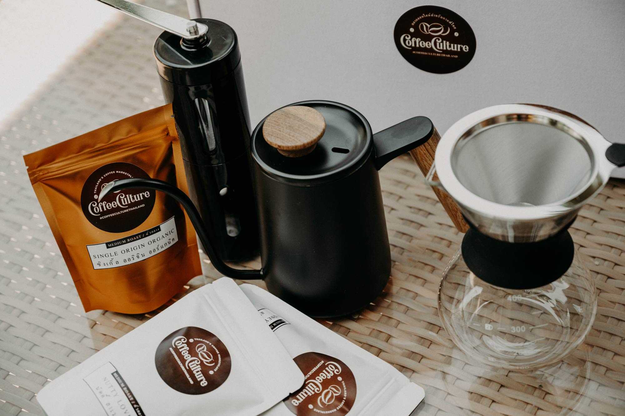 Reusable Pour Over Coffee Maker Full Set