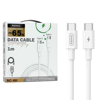สายชาร์จ type-c to type-c ชาร์จเร็ว 65W ยาว 1 เมตร
