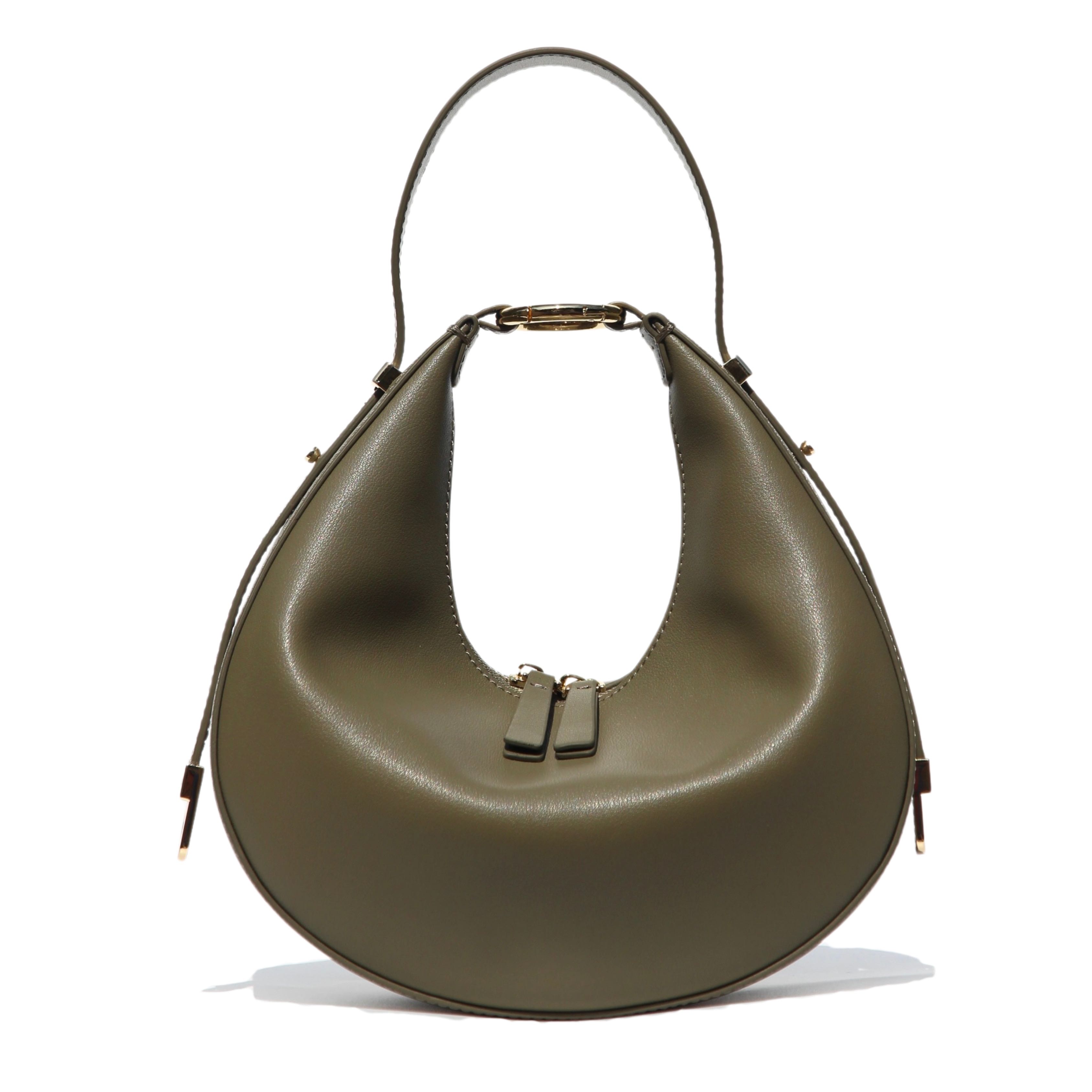 Lune Collection - Olive Green - Genuine Leather