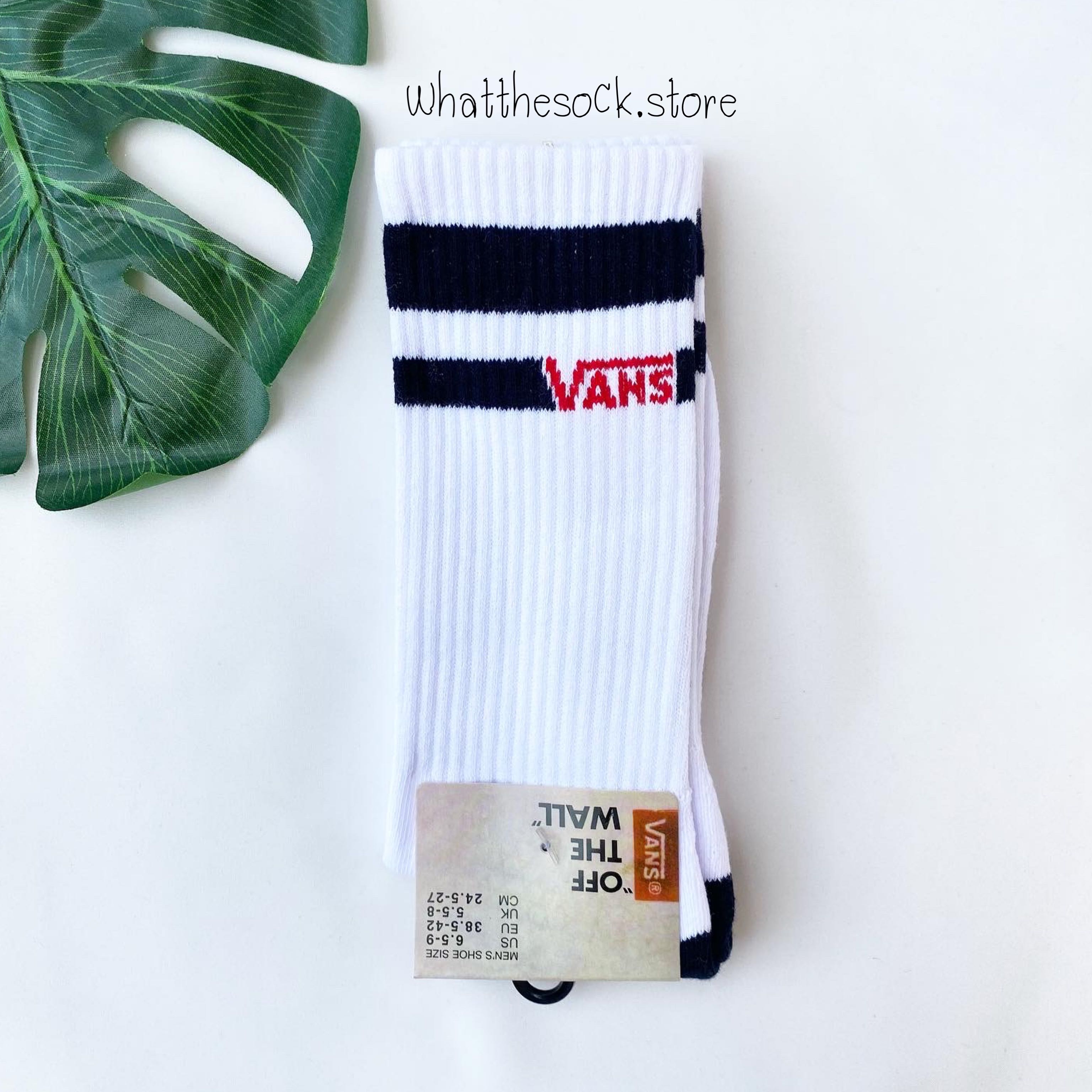 Vans sock ถุงเท้าสตรีท ถุงเท้าข้อยาว พร้อมส่ง‼️