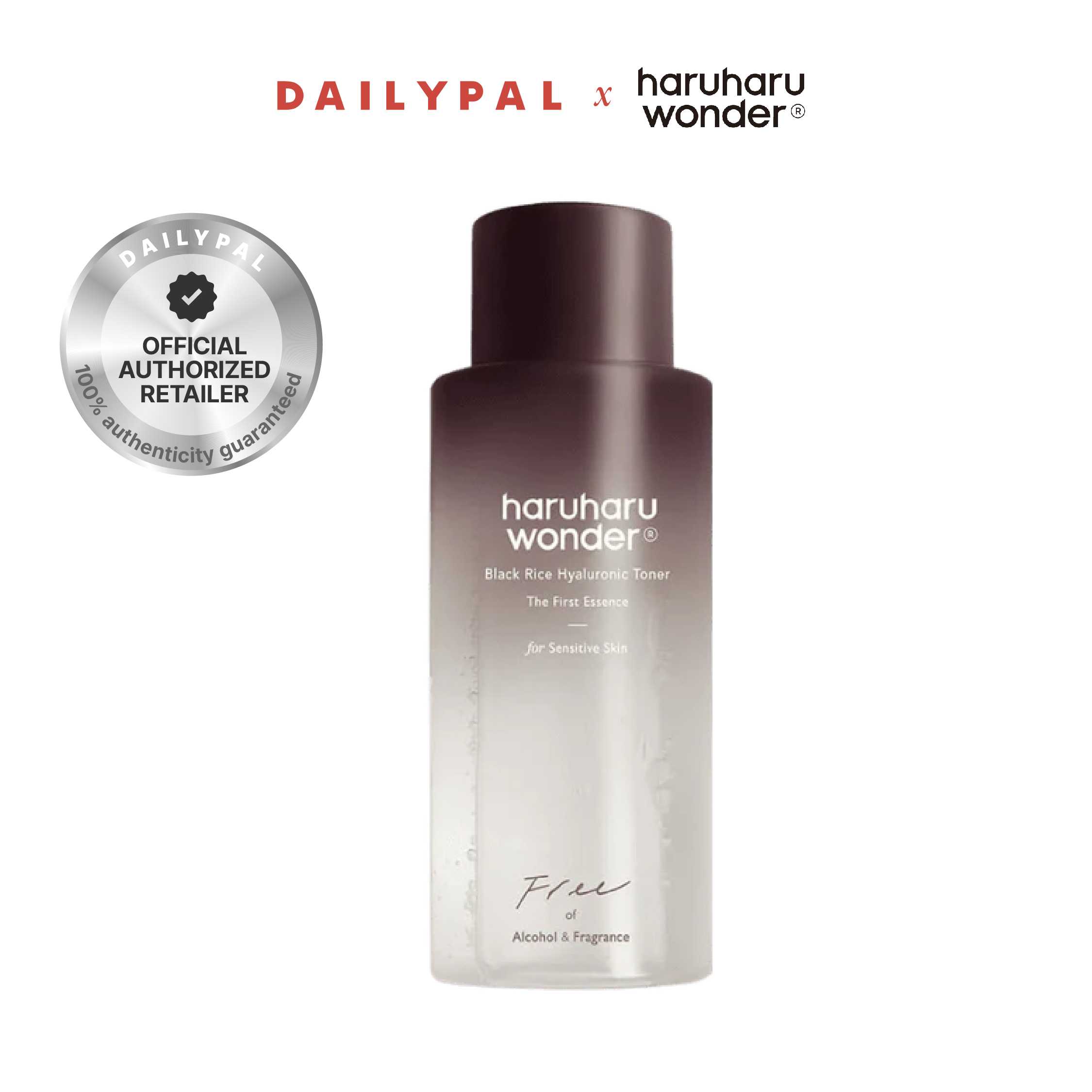 HARUHARU WONDER Black Rice Hyaluronic Toner Free of Alcohol Fragrance (150ml)