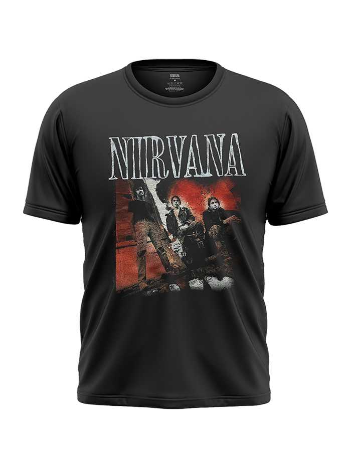 NIRVANA MEN’S TEE : KRIS STANDING