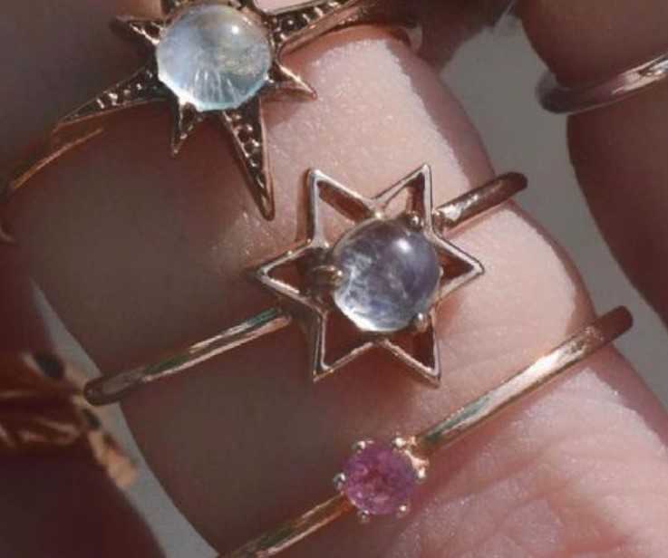 แหวนพลอย #minimring รหัส R094