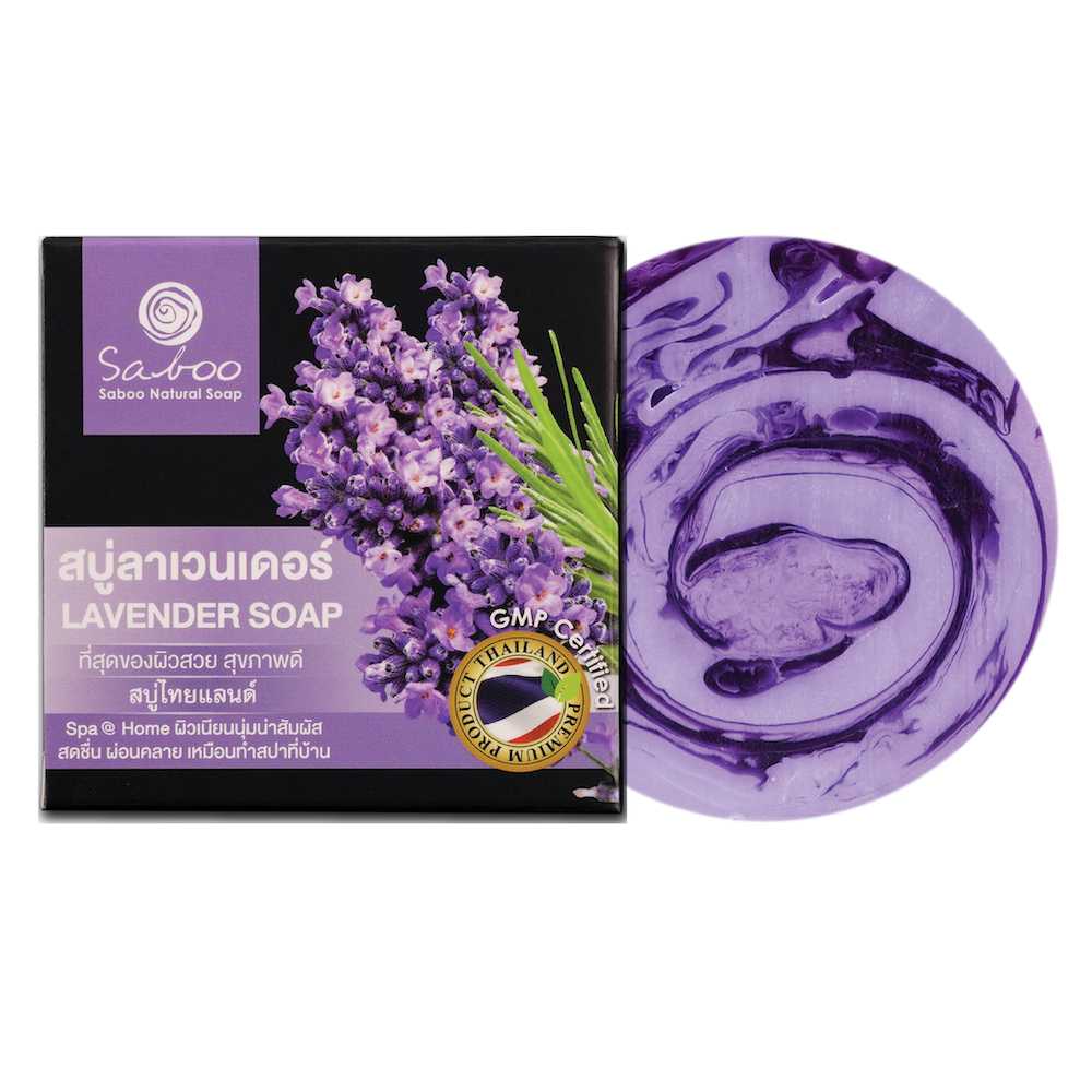 SABOO NATURAL SOAP - LAVENDER 100g