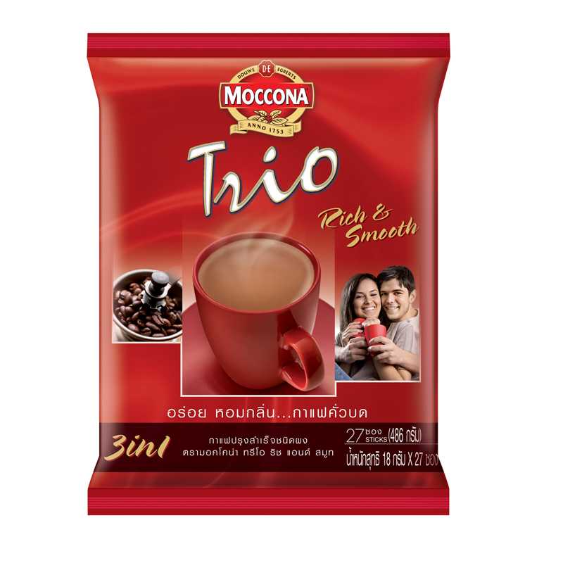 มอคโคน่าทรีโอวิช&สมูท (27ซอง)