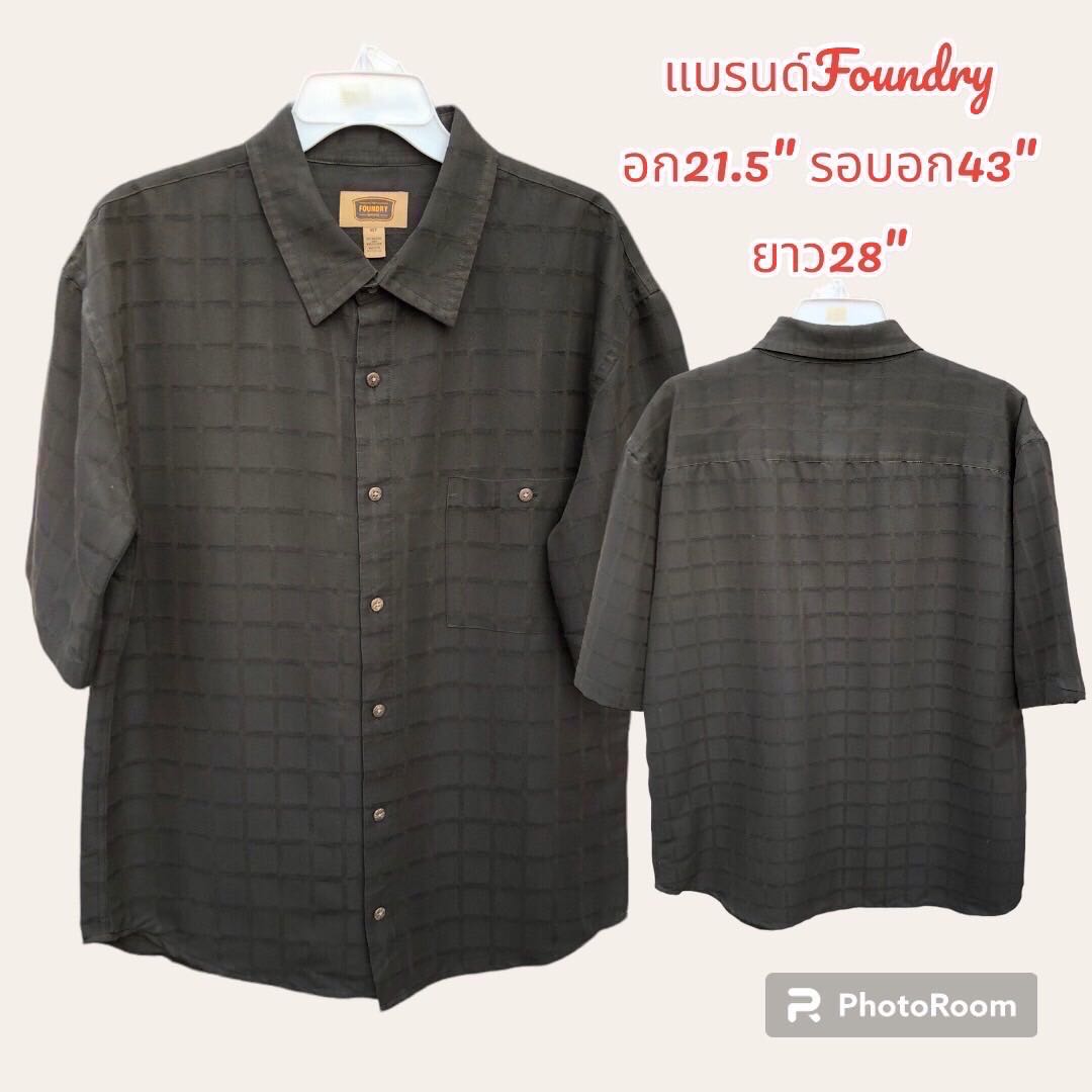 เสื้อเชิ้ตสก็อตวินเทจ งานUSA มือ2 แบรนด์แท้