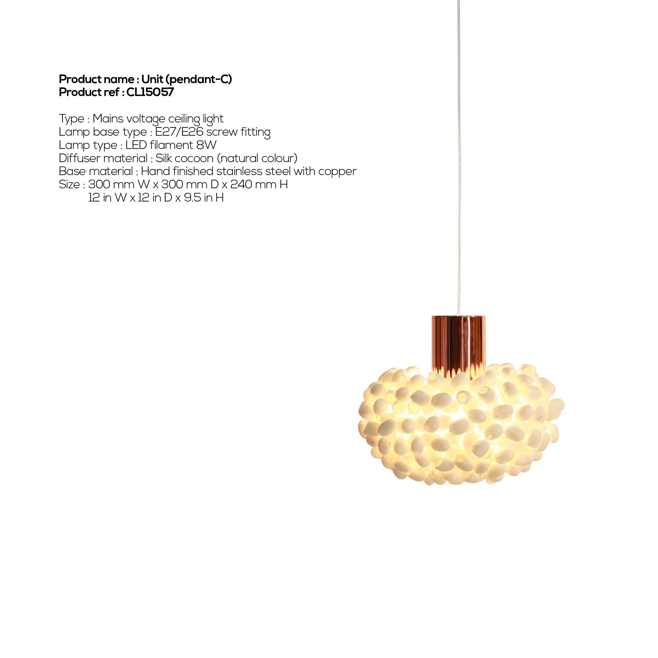 Unit-pendant C (Ceiling light)