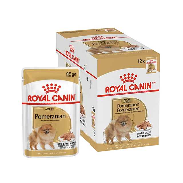 Royal canin Pomeranian adult wet อาหารเปียกสุนัข สูตรสุนัขโตพันธุ์ปอม