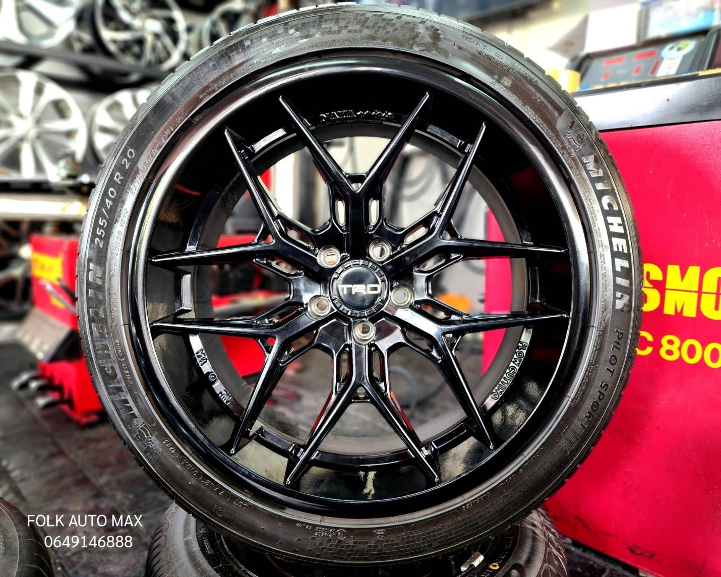 ปี23 ล้อ NAYA ขอบ 20 ใส่ Alphard Vigo Revo   พร้อมยาง มิชลิน ปี23 1499268 9907268 9908268