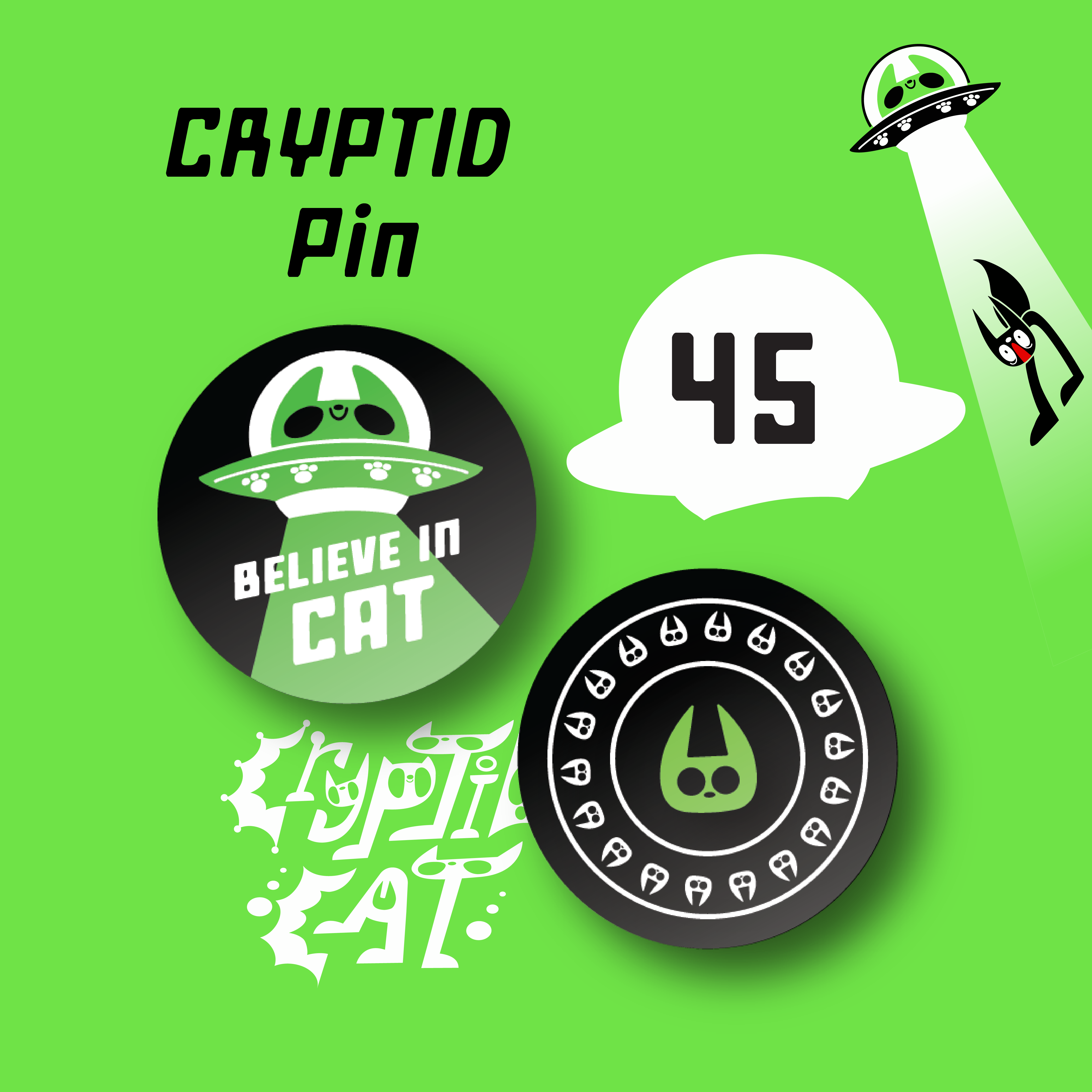 Cryptid Pin
