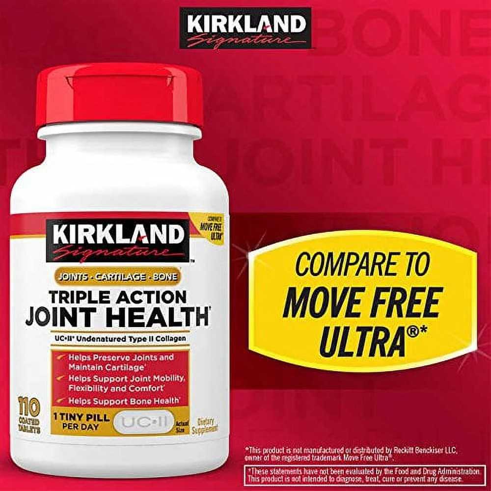 EXP 02/28 KIRKLAND JOINT HEALTH 110 tablet UCll type 2 collagen เข่า กร้อบแกร้บ