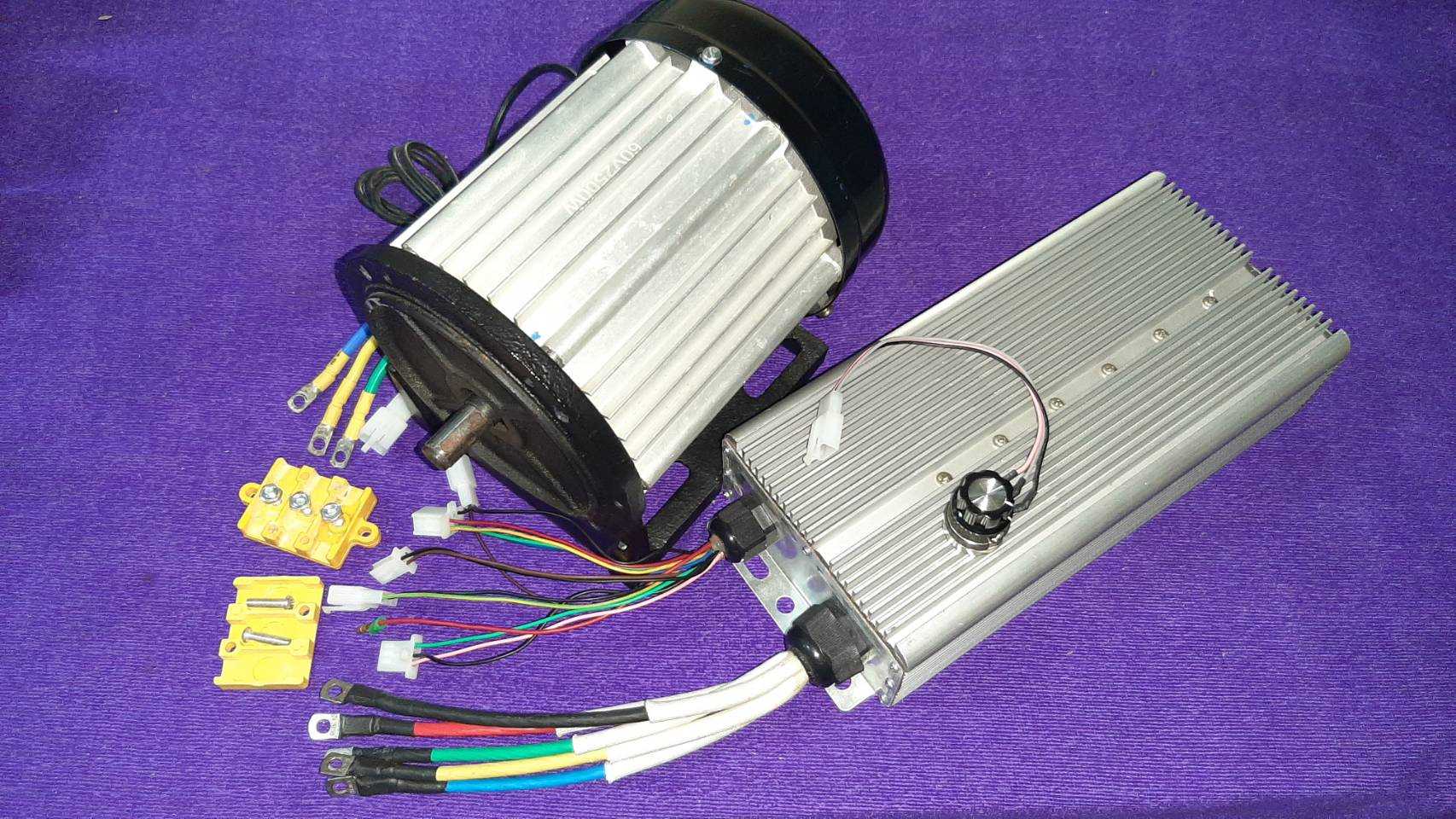 13K#060052602500-NPT21# 2500W 60V 3500รอบ  มอเตอร์ บัสเลส 3.4แรงม้า