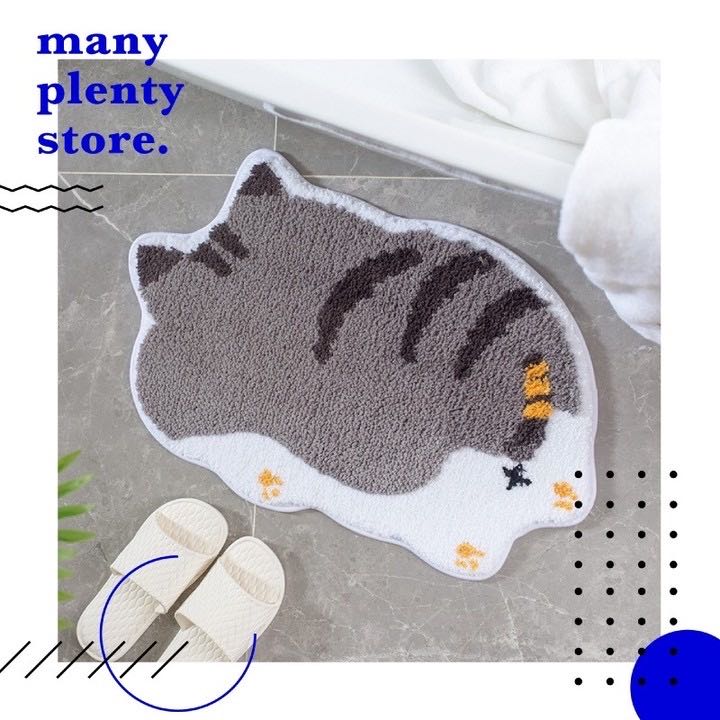♡ミ พรมเช็ดเท้าก้นน้องหมา / ก้นน้องแมว