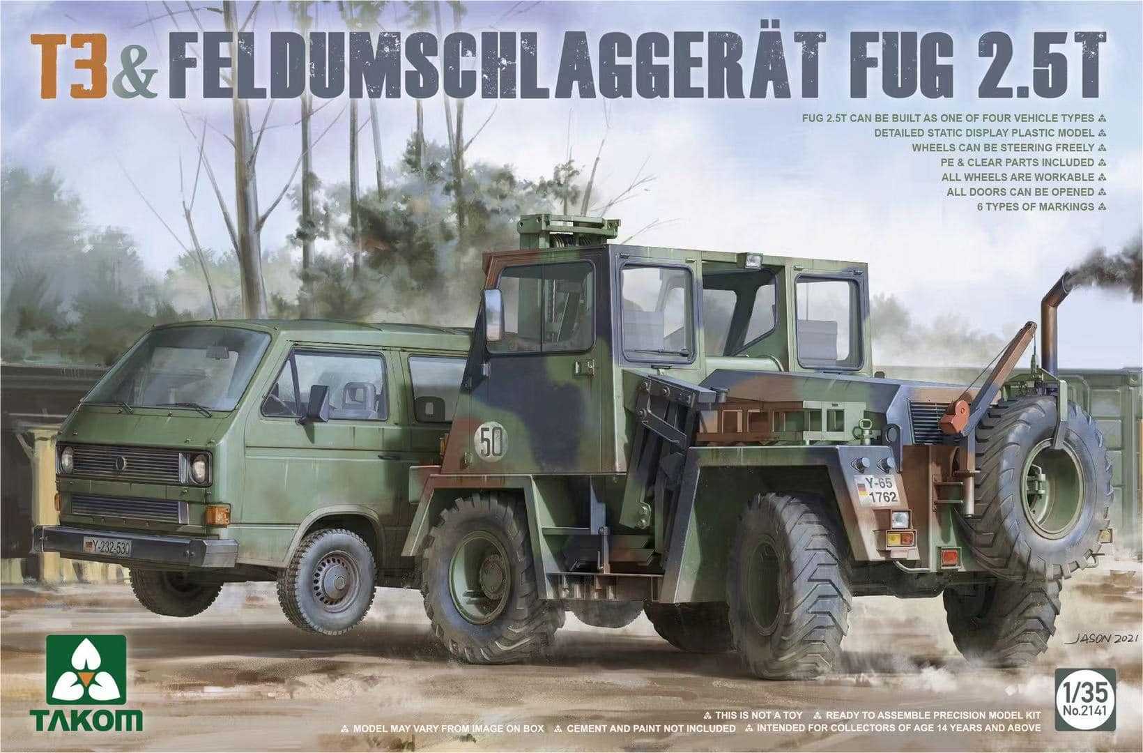 1/35 T3 & Feldumschlaggerat Fug 2.5t