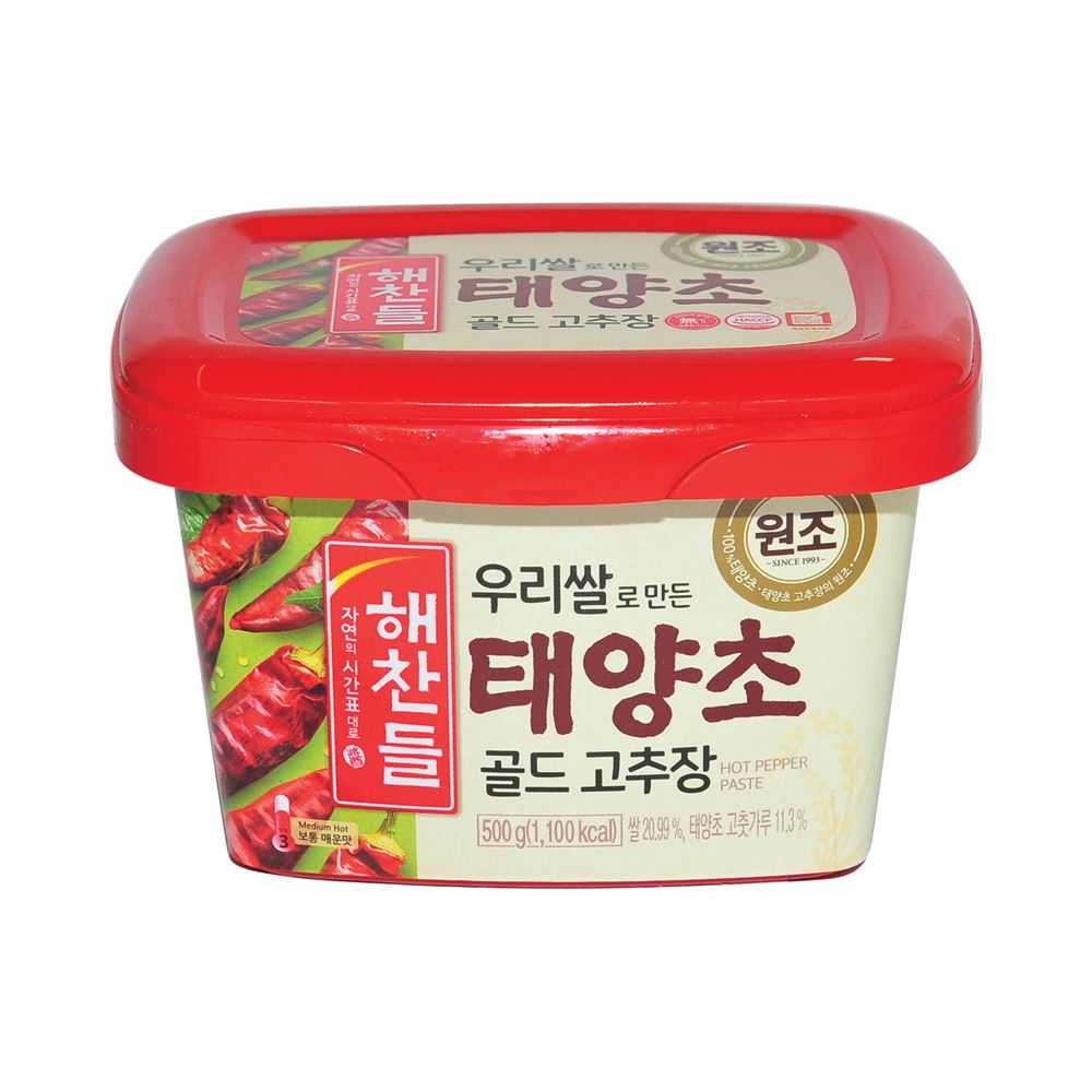 CJ Haechandle Taeyangcho gold Gochujang 500g.