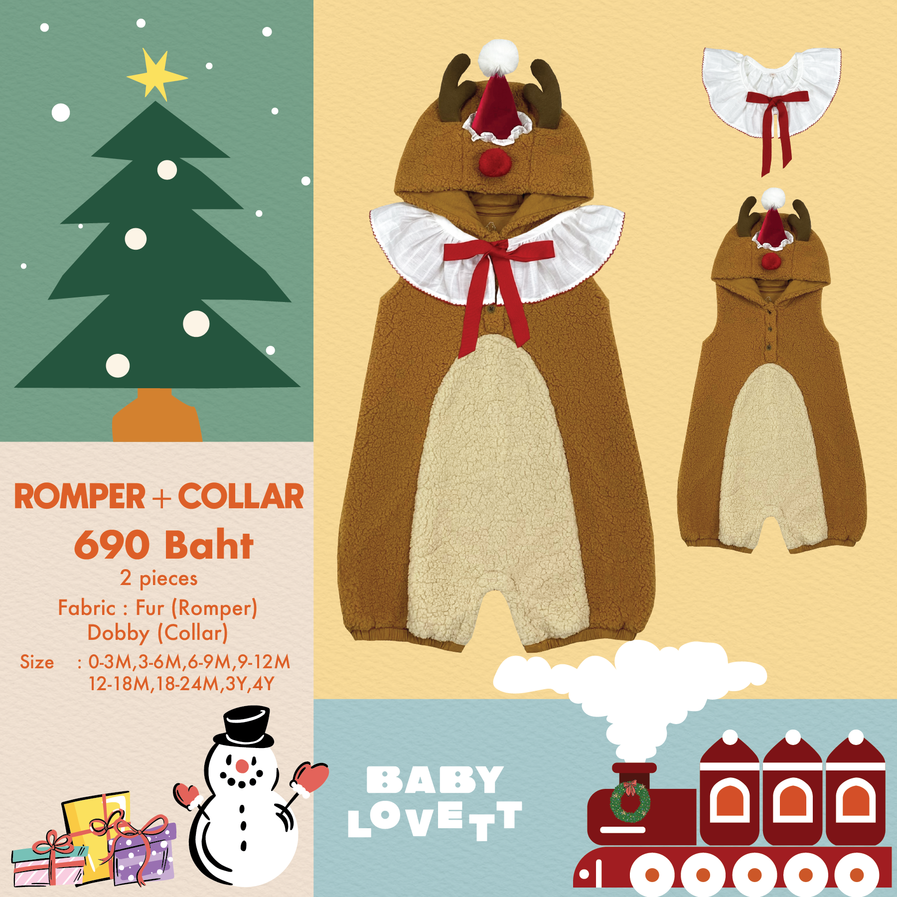 10 Christmas 2024 - Romper&Collar