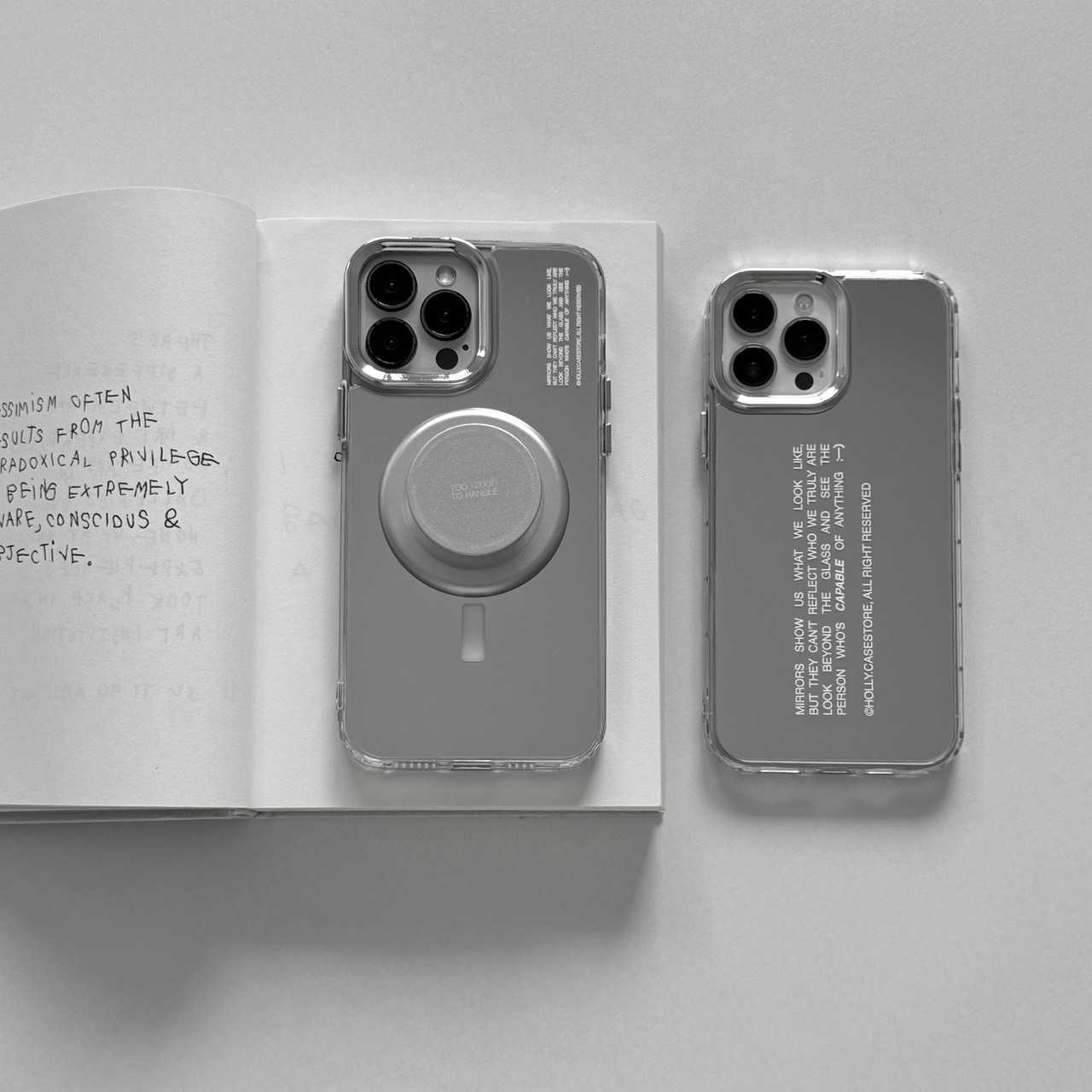DEFECTED SALE | METALLIC—MIRROR case 🪩