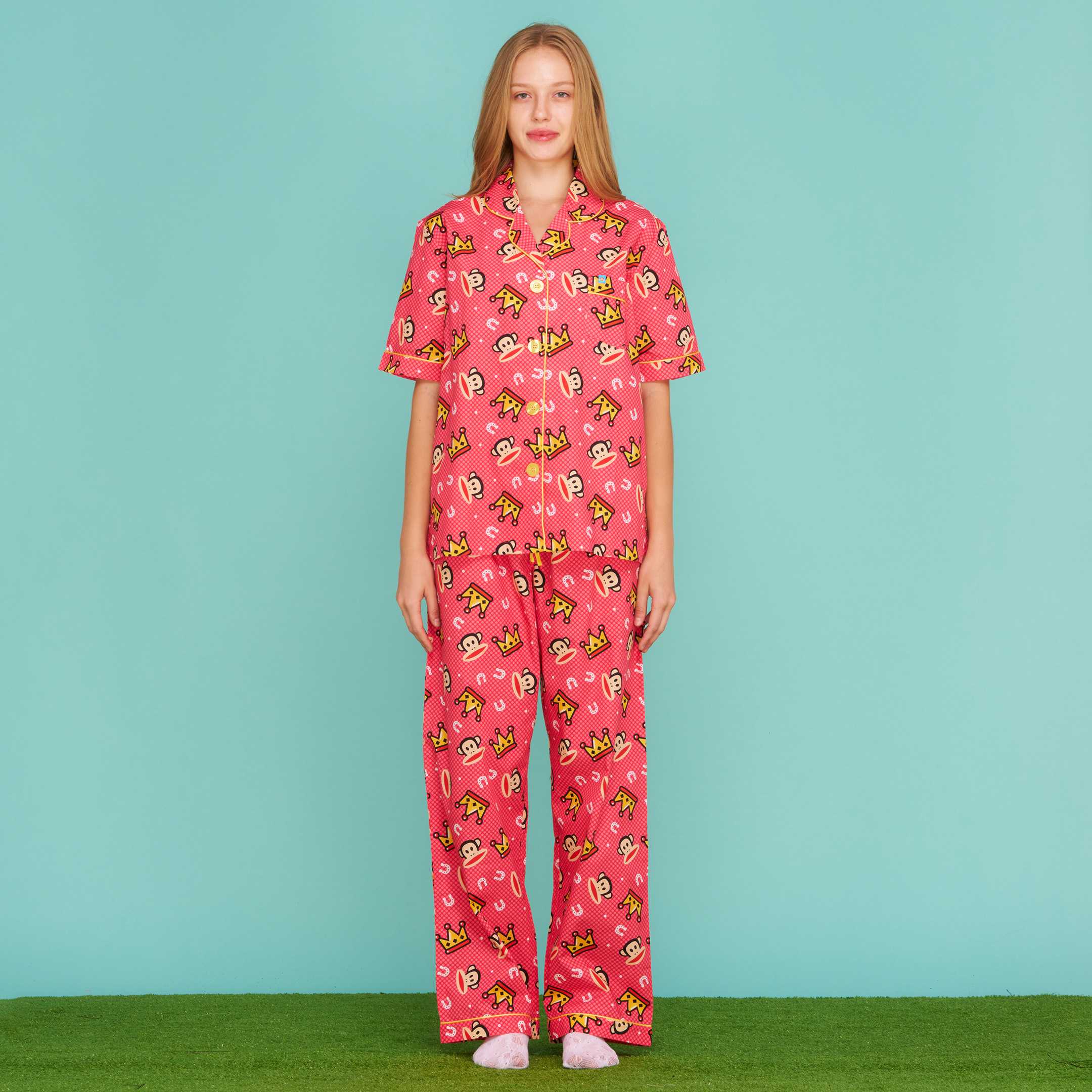 PAUL FRANK ชุดนอนกางเกงขายาว KING JULIUS PANTS SET