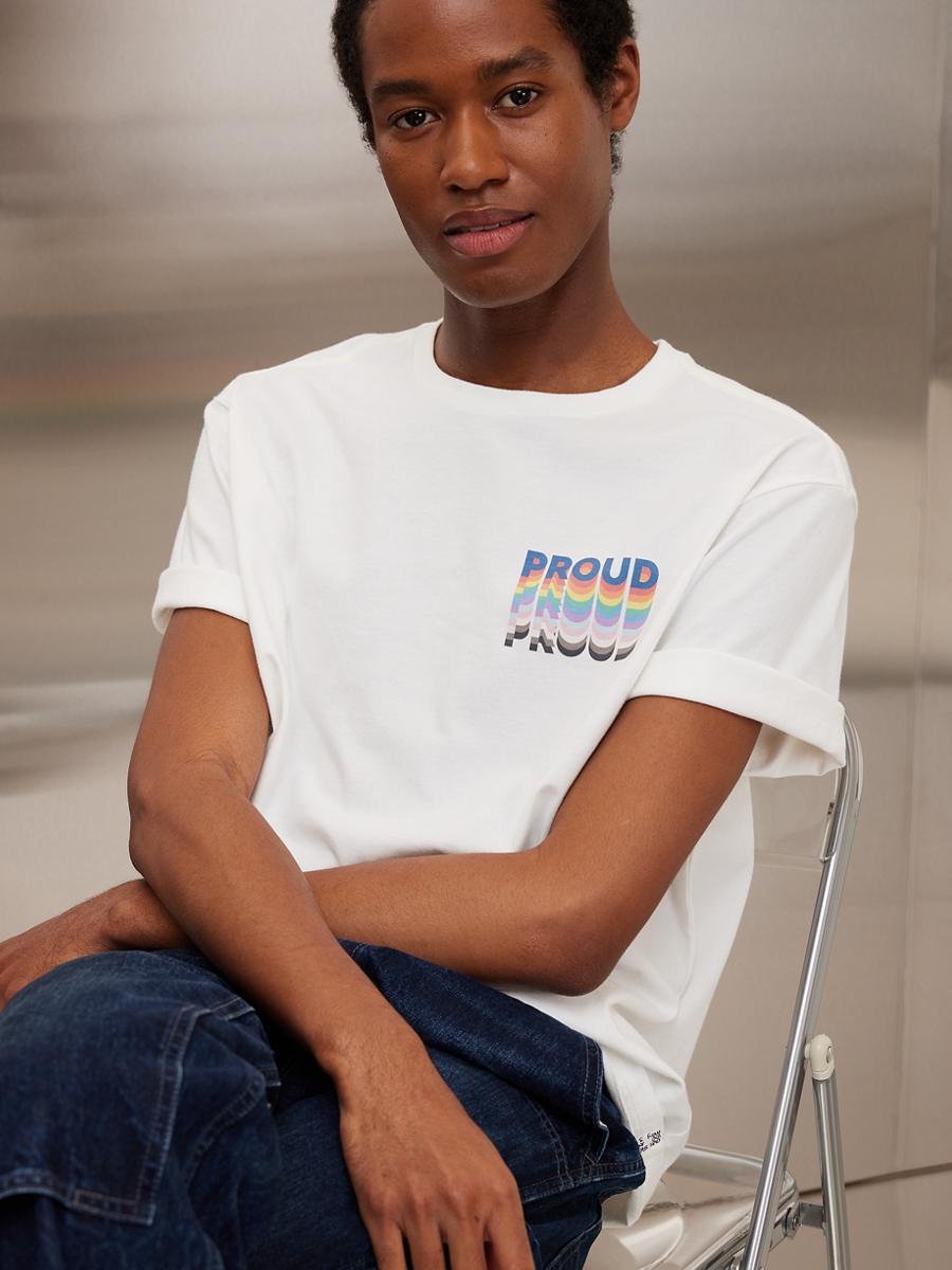 เสื้อยืด ผู้ชาย SUM PRIDE SS SET IN TEE - PC DYE + SERIOUSLY SOFT ( 017-3909-100 )