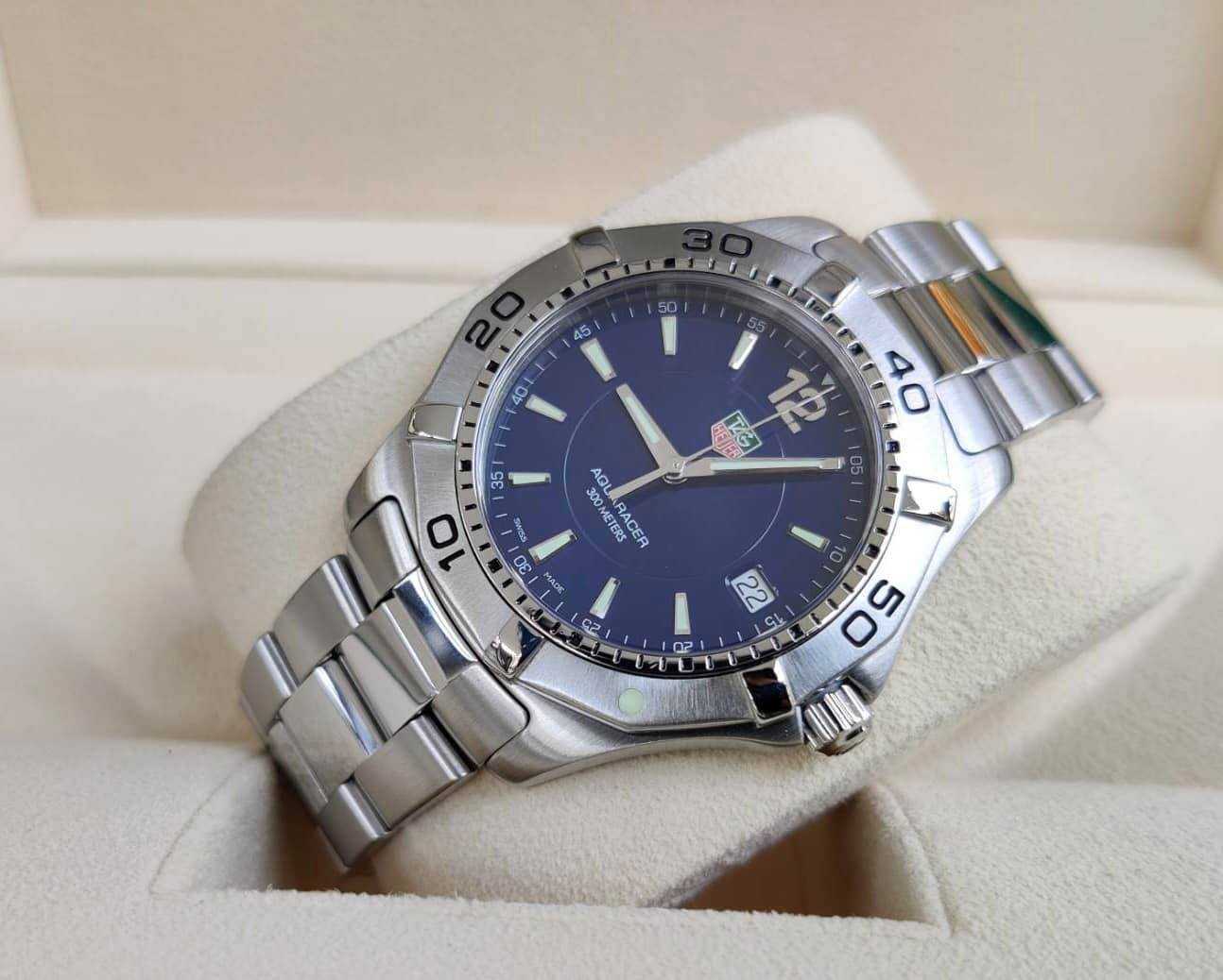 Tag Heuer Aquaracer 300M Blue steel (Ref. WAF113)