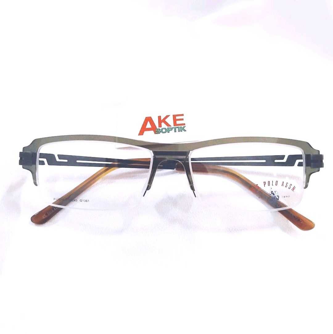 A20กรอบแว่POLO ไทเทเนียม100%หน้าแว่นกว้าง142mm พร้อมเลนส์บลูเปลี่ยนสีย่อบาง1.60MR8 (((ลูกค้าแจ้งค่าส