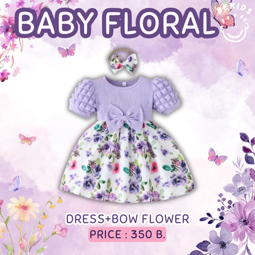 Dress+Bow Floral
