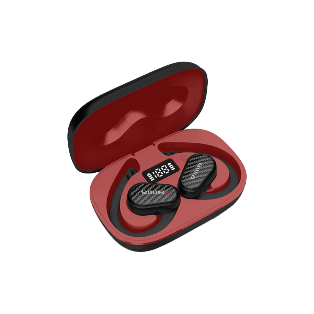 AIWA AT-H08 LINK TWS Bluetooth Earphones หูฟังไร้สายแบบโอเวอร์เอียร์ IPX4 Low Latency (ENC)