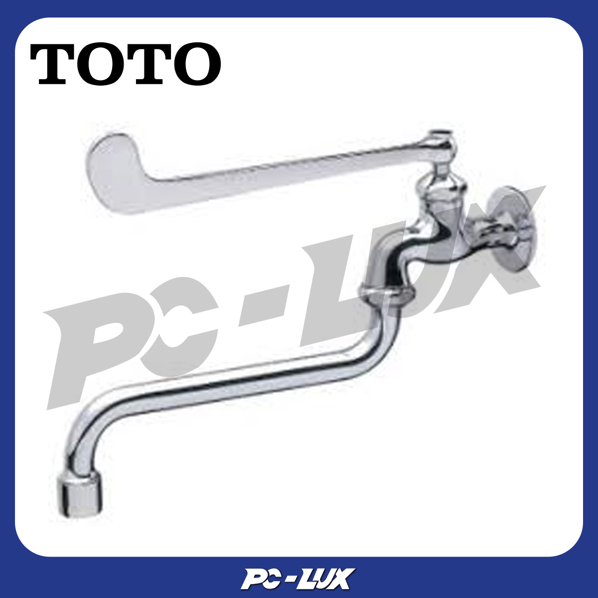 TOTO รุ่น TS115B15(HM) ก๊อกเดี่ยวก้านปัดติดผนัง