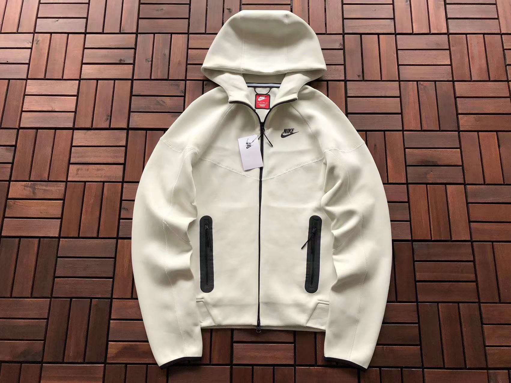 Nike Tech Fleece Windrunner Full Zip Hoodie + Joggers Sea Glass/Black