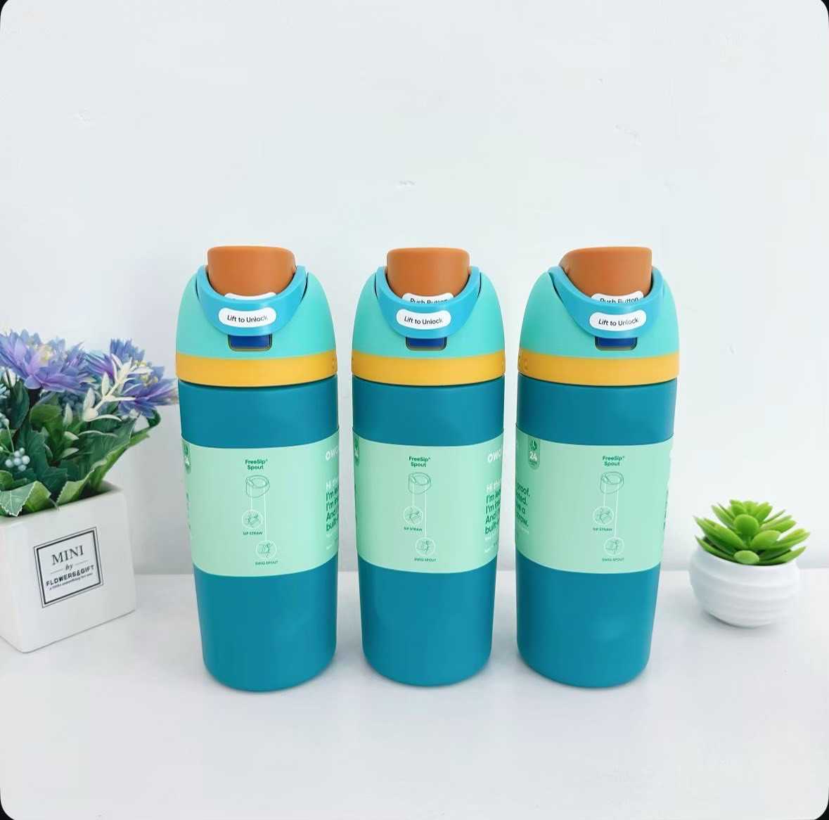 Owala FreeSip 16 OZ (Splishy Splashy)