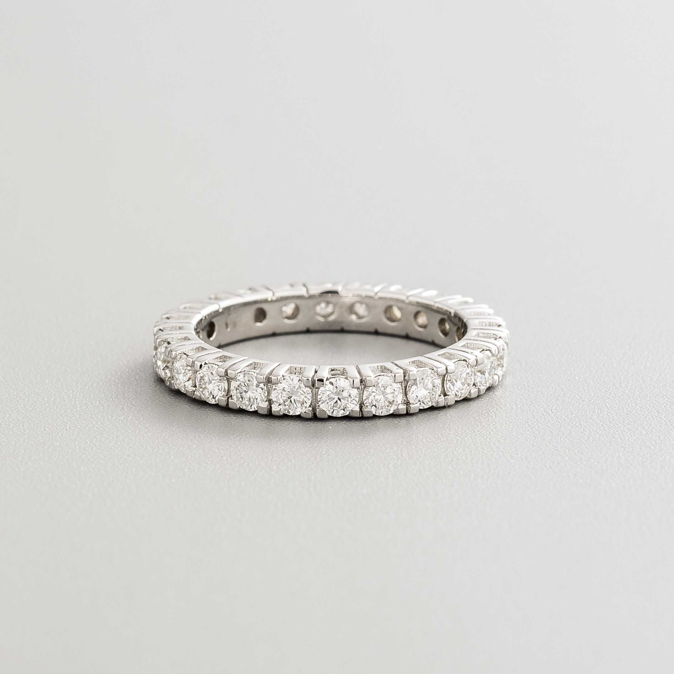 Moissanite Diamond Eternity Band