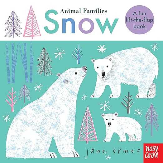 บอร์ดบุค Animal Families: Snow Board book