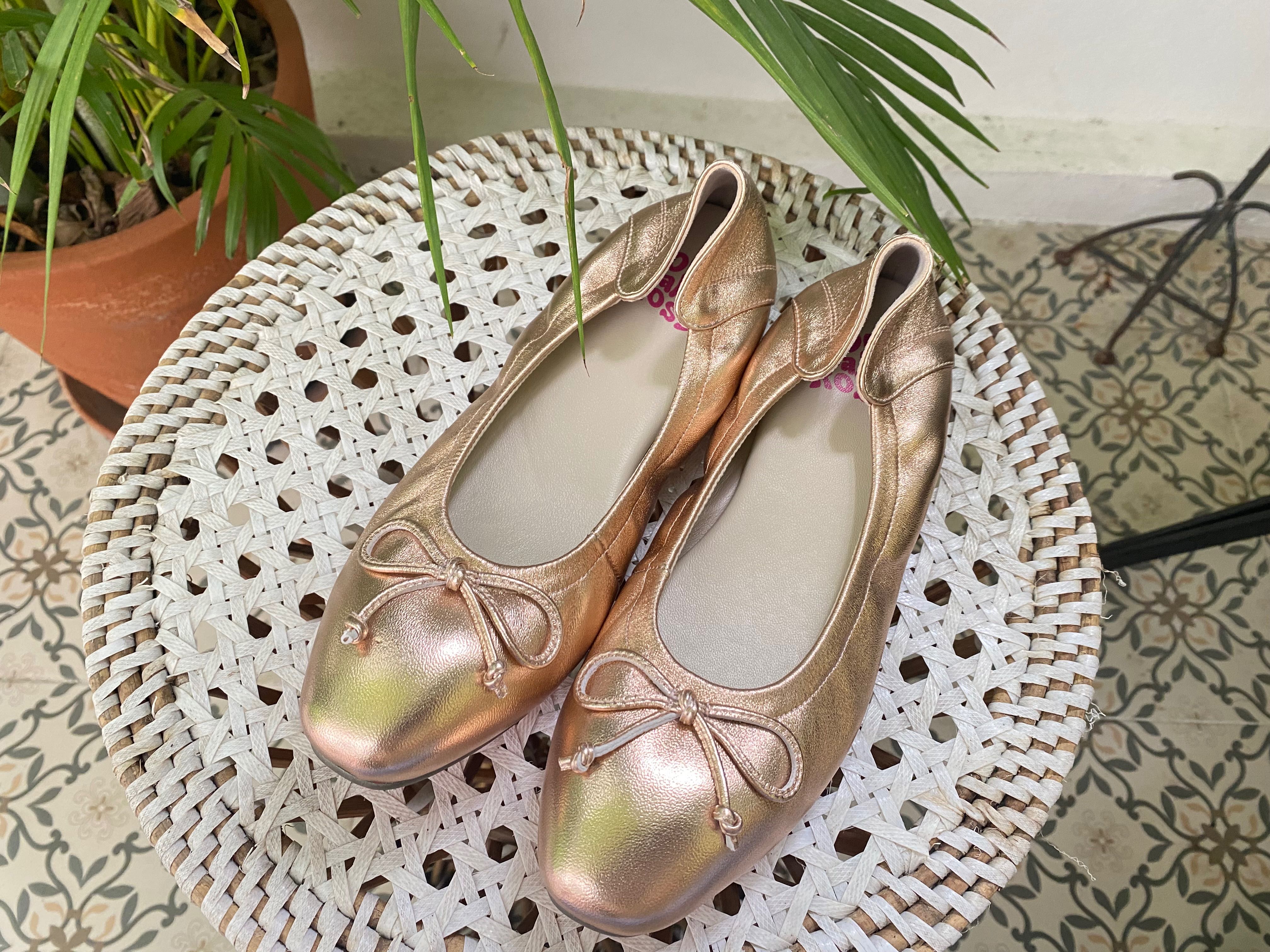 Aurora Original Ballerina in Copper Pink