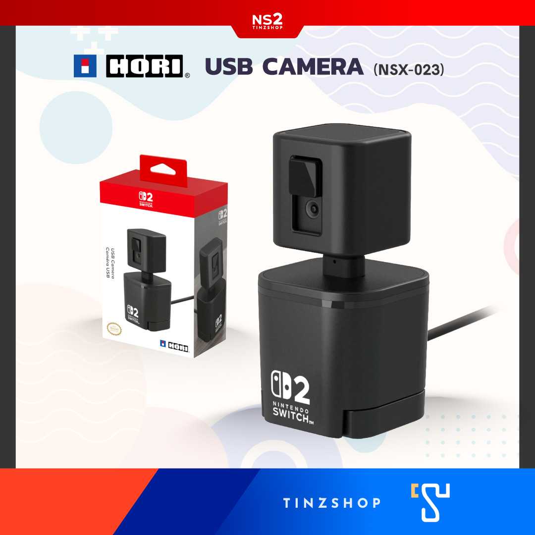[พร้อมส่ง] Tinzshop Hori NSX-023 USB Camera for Nintendo Switch 2 กล้อง USB