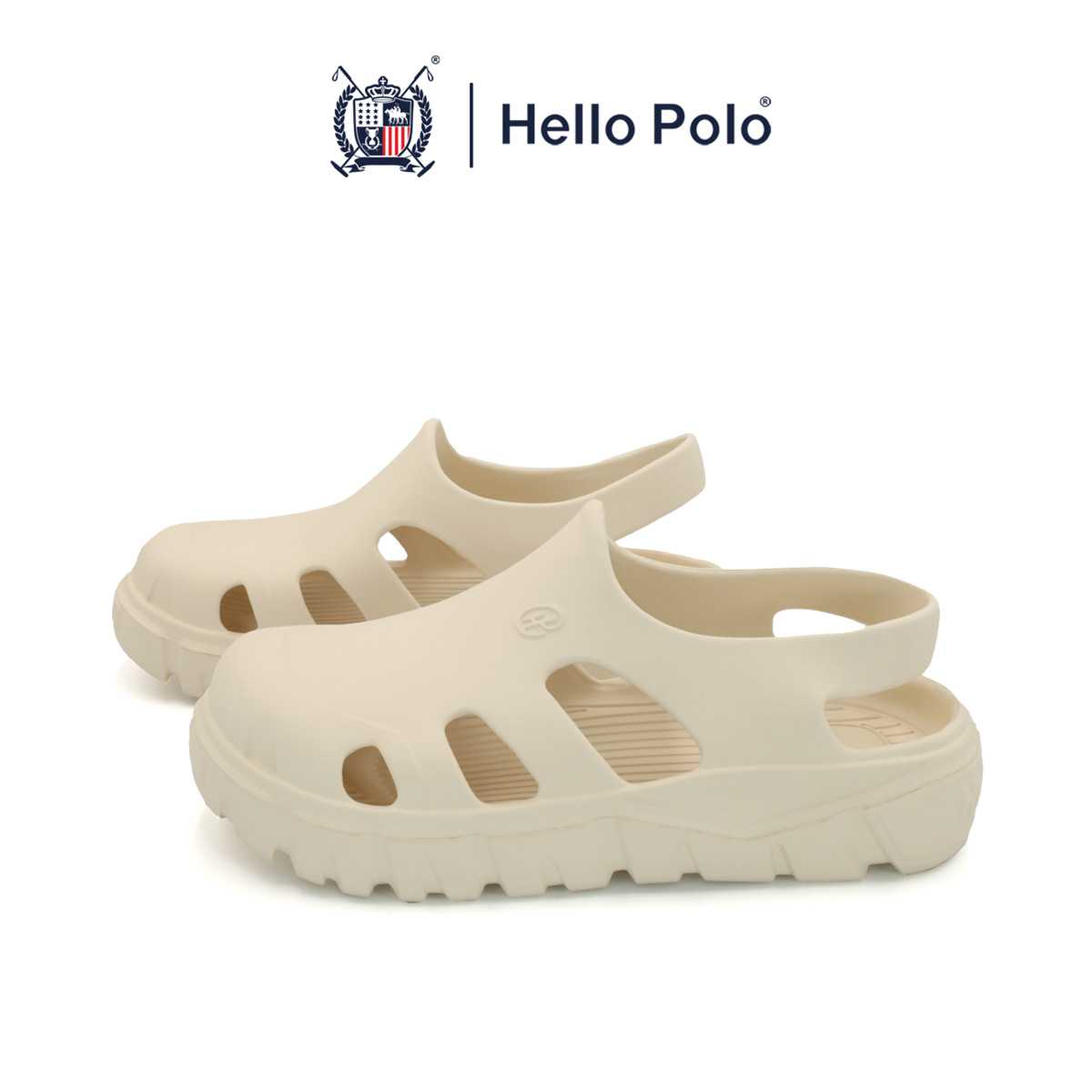 Hello Polo รองเท้ารัดส้น รองเท้าแตะผู้ชายและผู้หญิง รุ่น HP8035 Size 36 - 45