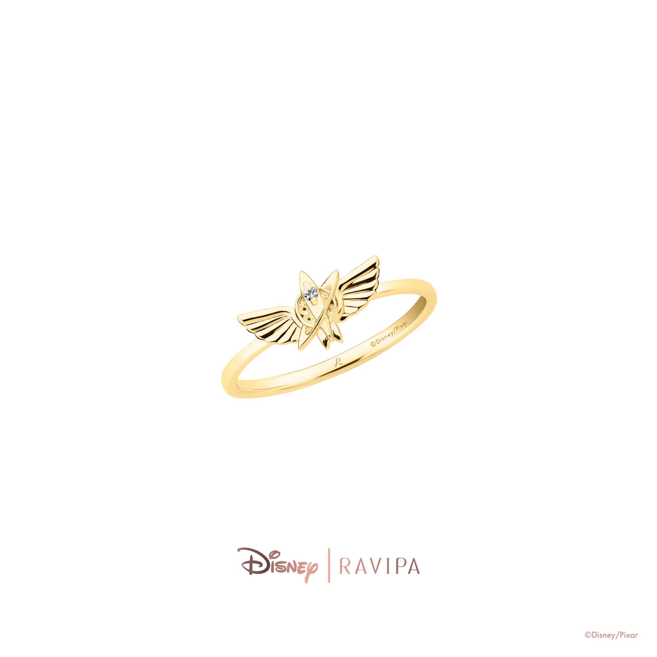 Gold Space Rangers Ring