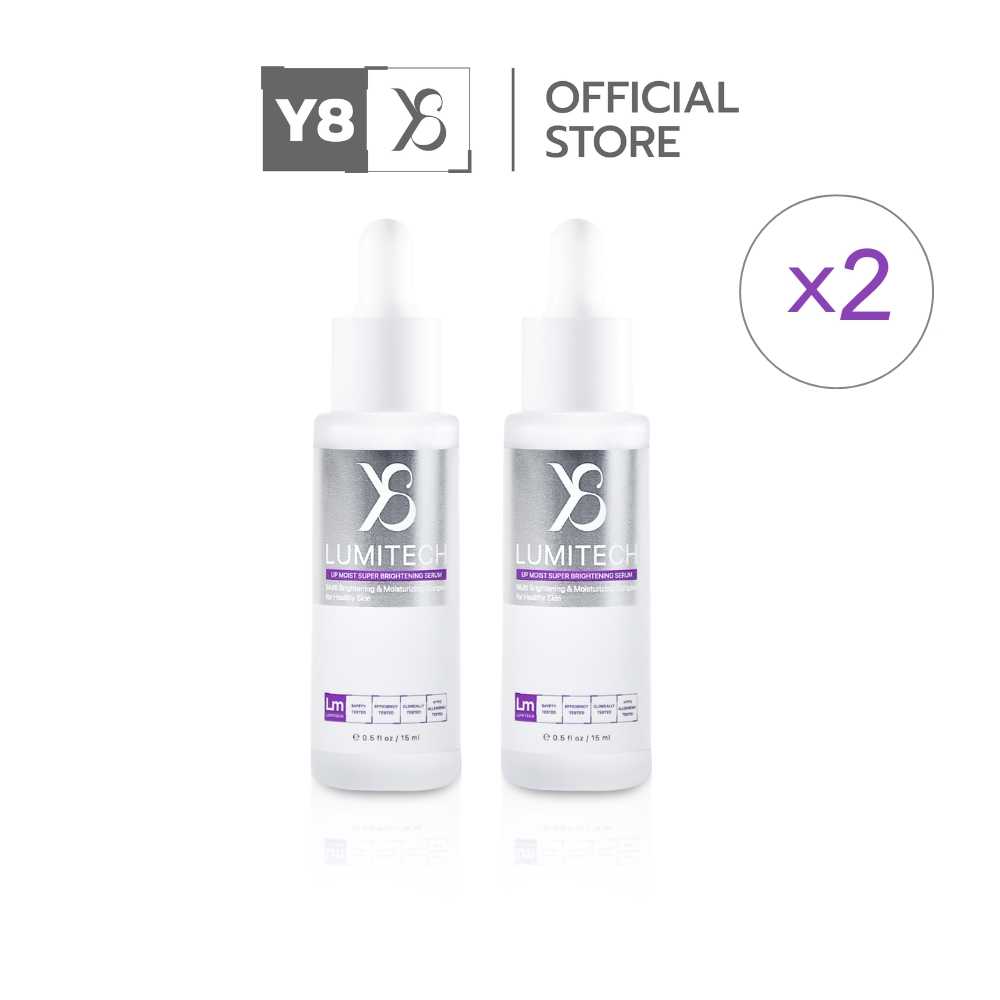 [2 ขวด] Y8 LUMITECH เซรั่มลูมิเทค 10.1 เซรั่มสูตรเข้มข้น ผิวกระจ่างใส ลดริ้วรอยจุดด่างดำ [Y8013(2)]